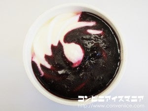 セブンプレミアム　生きた乳酸菌が入ったアイス　ブルーベリーヨーグルト味