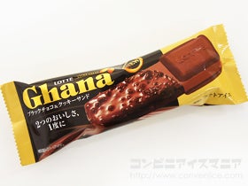 ロッテ　ガーナ（Ghana）ブラックチョコ＆クッキーサンド