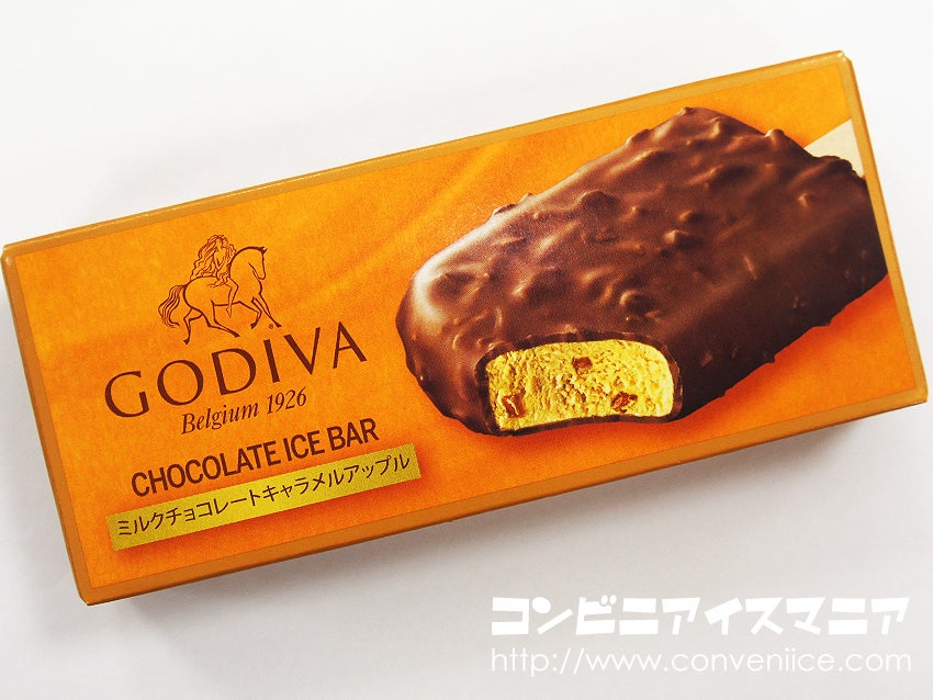 ゴディバ（GODIVA） チョコレートアイスバー ミルクチョコレートキャラメルアップル