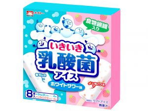 協同乳業 いきいき乳酸菌アイス　ホワイトサワー味