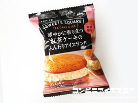 ロッテ SWEETS SQUARE 華やかに香り立つ紅茶ケーキのふんわりアイスサンド