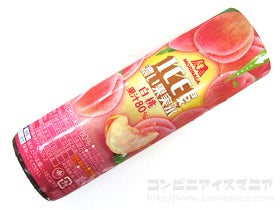 森永製菓 アイスボックス 濃い果実氷〈白桃〉