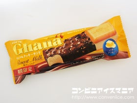 ロッテ Ghana（ガーナ）チョコ＆クッキーサンド ローストミルク