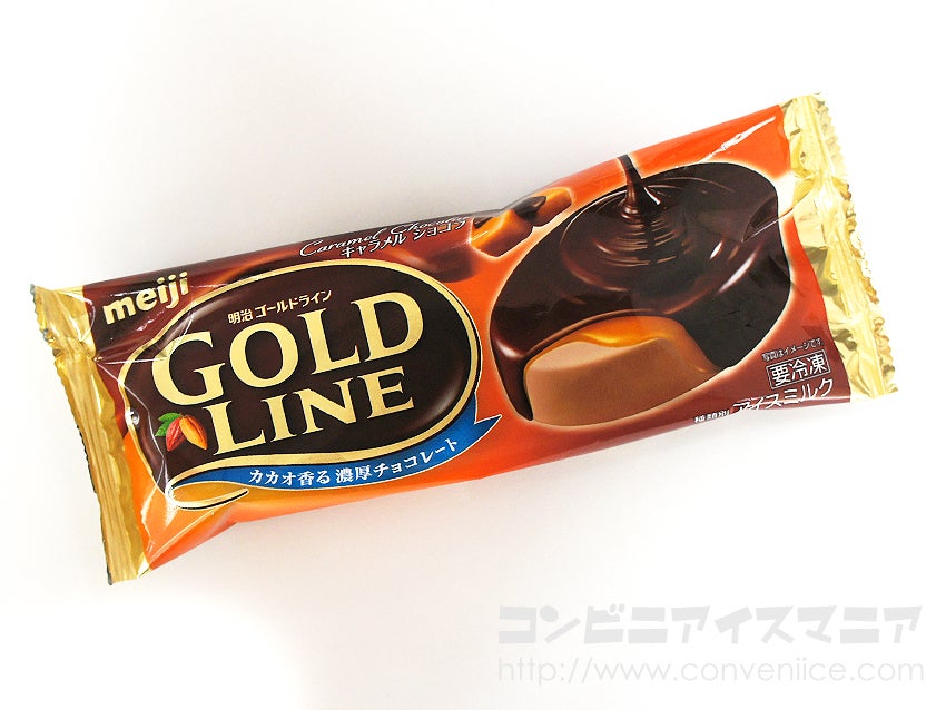 明治 GOLD LINE（ゴールドライン）キャラメルショコラ