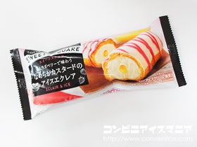 ロッテ SWEETS SQUARE なめらかカスタードのアイスエクレア