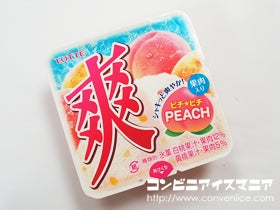 ロッテ 爽 ピチ★ピチPEACH（ピーチ・果肉入り）