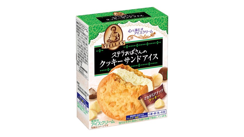 ステラおばさんのクッキーサンドアイス