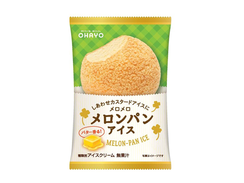 オハヨー乳業 メロンパンアイス