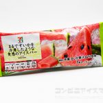 セブンプレミアム まるですいかを冷凍したような食感のアイスバー