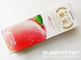 オハヨー乳業 ぜいたく果実 白桃アイスバー