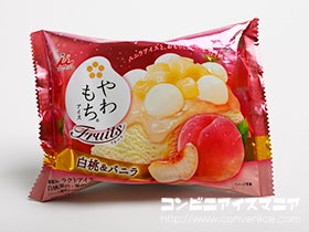 井村屋 やわもちアイス Fruits 白桃＆バニラ