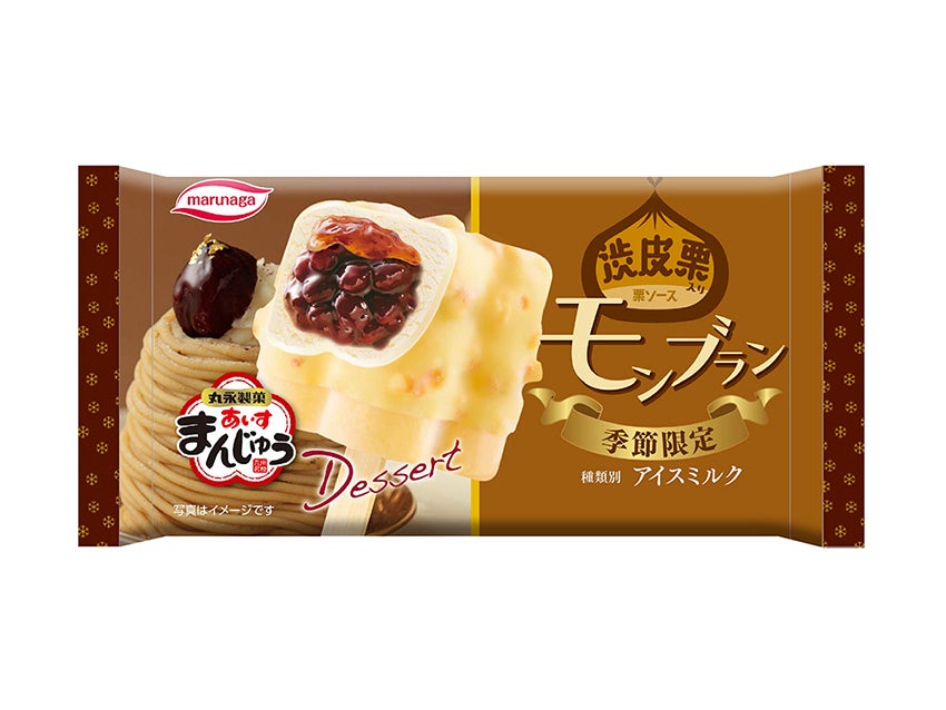 丸永製菓 あいすまんじゅう Dessert モンブラン