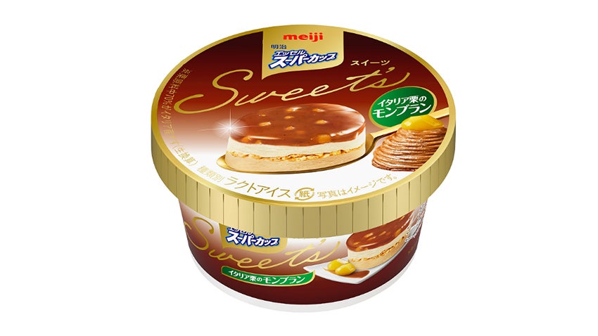 明治 エッセルスーパーカップSweet’s イタリア栗のモンブラン