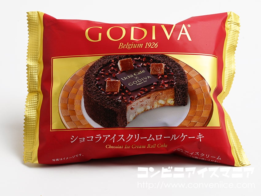 ゴディバ Godiva ショコラアイスクリームロールケーキ アイスマン福留のコンビニアイスマニア