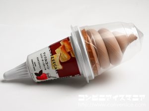 ワッフルコーン ミスターチーズケーキ カカオラズベリー