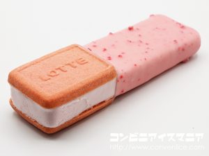 ロッテ ガーナ（Ghana）チョコ＆クッキーサンド 恋味いちご
