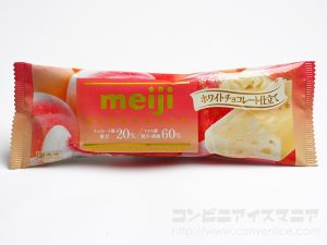 明治リッチピーチチョコレートアイスバー