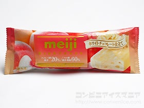 明治リッチピーチチョコレートアイスバー