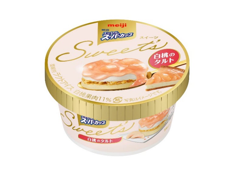 明治 エッセルスーパーカップSweet’s 白桃のタルト