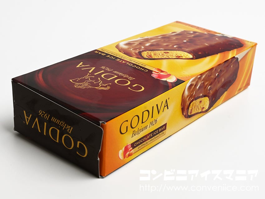 ゴディバ（GODIVA）チョコレートアイスバー ミルクチョコレートキャラメルアップル