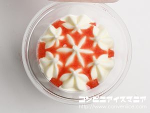 ウチカフェ 苺アイスパフェ