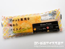 丸永製菓 ゴロッと果実を味わうアイスバー Winter Fruits
