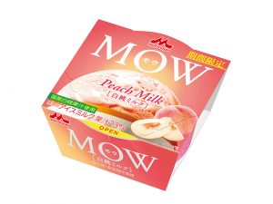 森永乳業 MOW（モウ） 白桃ミルク