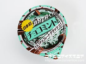 赤城乳業 チョコミント セルフチョコレートクラッシュ