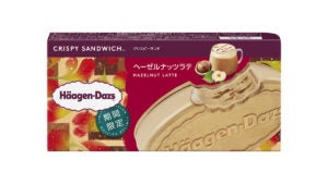 ハーゲンダッツ クリスピーサンド『ヘーゼルナッツラテ』