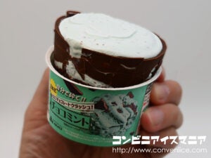 赤城乳業 チョコミント セルフチョコレートクラッシュ！