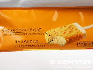 森永製菓 キャラメルアーモンドアイスバー