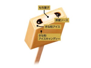 赤城乳業 桔梗信玄餅アイスバー