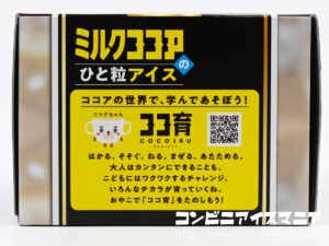 森永製菓 ミルクココアひと粒アイス