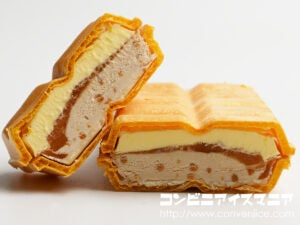 シャトレーゼ DESSERTモナカ シナモン香るふじりんごのタルト