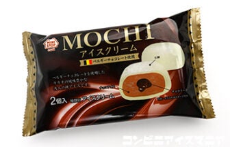 ミニストップカフェ MOCHIアイスクリーム ベルギーチョコレート