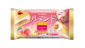 ブルボン ルマンドアイス 白桃カスタード