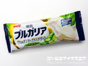 明治ブルガリア フローズンヨーグルトデザート アロエ