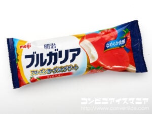 明治ブルガリア フローズンヨーグルトデザート ストロベリー