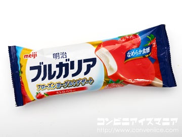 明治ブルガリア フローズンヨーグルトデザート ストロベリー