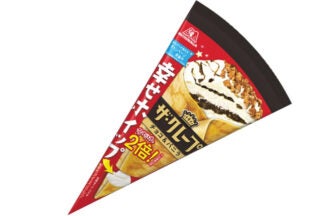 森永製菓 ザ・クレープ ＜チョコ＆バニラ＞幸せホイップ2倍