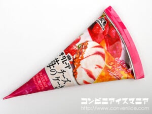森永製菓 ザ・クレープ 苺のチーズケーキ味