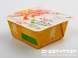 ロッテ 爽 黄桃＆白桃ヨーグルト味