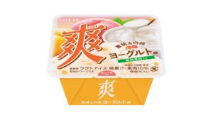 ロッテ 爽 黄桃＆白桃ヨーグルト味