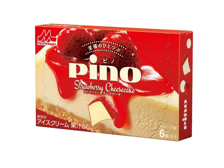 森永乳業 ピノ ストロベリーチーズケーキ