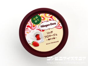 ハーゲンダッツ リッチフロマージュ～華やぐ苺～