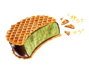 クラシエ ヨーロピアンワッフルサンド 抹茶