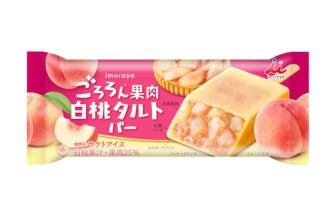 井村屋 ごろろん果肉 白桃タルトバー