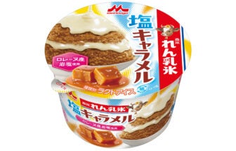 森永乳業 森永れん乳氷 塩キャラメル