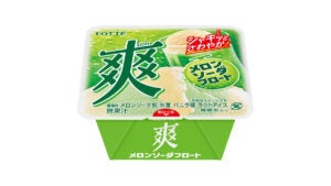 ロッテ 爽 メロンソーダフロート