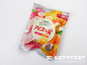 グリコ アイスの実 白桃黄桃